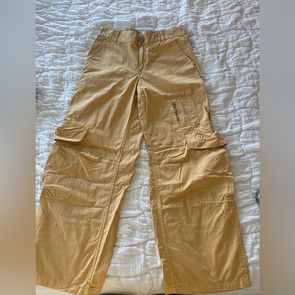 BDG Yellow Cargo Pants | Anthropology